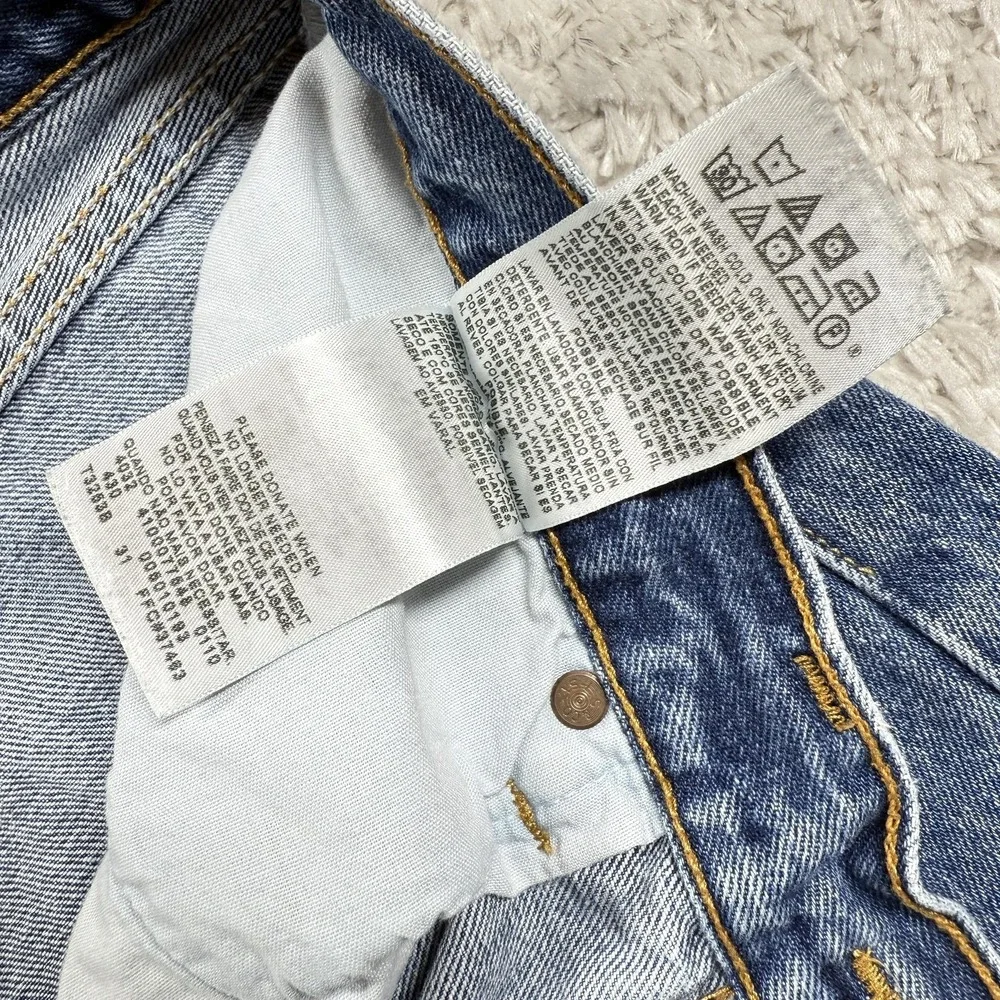 Vintage Levis 501 XX 90's Jeans Mens 35x34 Straight Leg Button Fly Red Tab Y2K